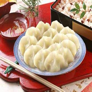 美味饺子完美的金字塔食品