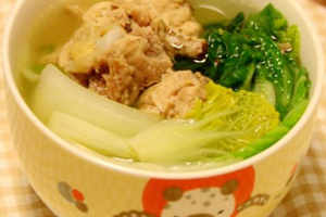 奶白菜鸡肉汤的做法 奶白菜鸡肉汤怎么做