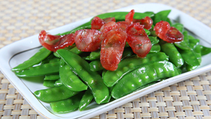 荷兰豆炒腊肠的做法 荷兰豆炒腊肠怎么做