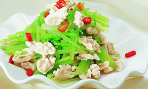 青菜炒肉丝的做法 青菜炒肉丝怎么做