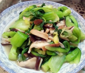 香菇油菜的做法 香菇油菜怎么做