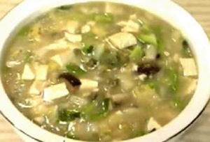 海蛎子豆腐汤的做法