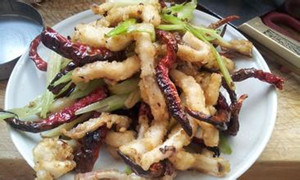 家常干煸鱿鱼丝的做法