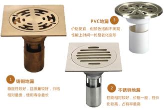 地漏如何防臭 家庭装修不可不知的地漏知识