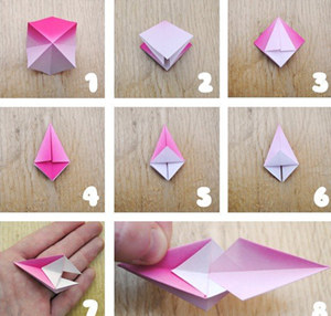 diy手工小装饰 装饰小挂坠手工折纸