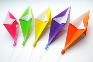 diy手工小装饰 装饰小挂坠手工折纸