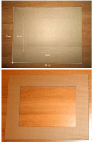 鸡蛋壳手工制作创意相框手工教程