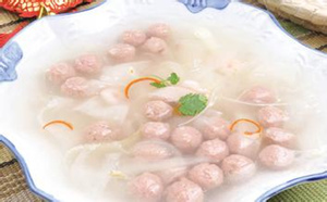 冬瓜羊肉丸子汤的做法