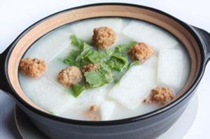 冬瓜牛肉丸子汤的做法