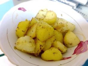 椒盐土豆饼的做法