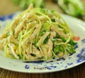 鸡丝炒鸡蛋的做法