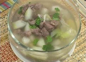 羊肉冬瓜汤的做法