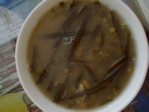 家常海带绿豆汤的做法