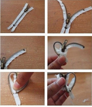 diy手工项链制作心型挂坠项链