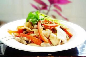 家常蘑菇炒肉的做法
