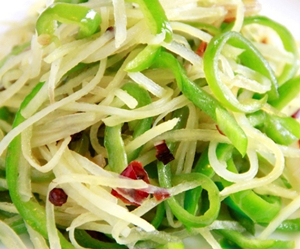 青椒土豆丝的做法 青椒土豆丝怎么做