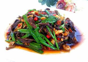 家常爆炒毛肚的做法
