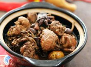 鸡肉炖蘑菇的做法