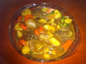 咖喱土豆炖牛肉的做法