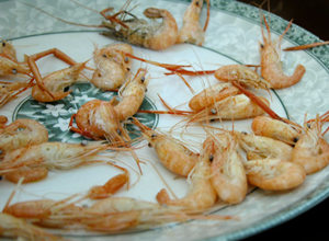 新丰小吃之白灼河虾的做法