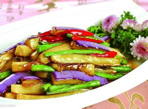 茄子豆角的做法