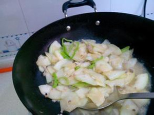 家常清炒冬瓜的做法