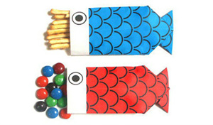 鲤鱼旗折纸手工制作折纸教程