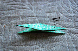 幸运四叶草折纸方法手工教程图解