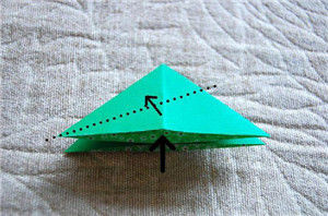 幸运四叶草折纸方法手工教程图解