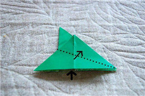 幸运四叶草折纸方法手工教程图解