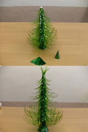 塑料瓶手工制作圣诞树手工教程