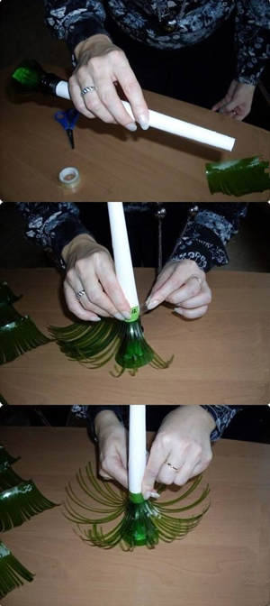 塑料瓶手工制作圣诞树手工教程