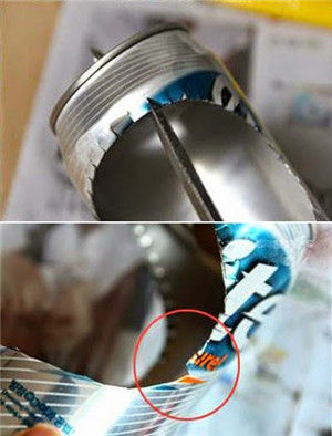 废品易拉罐手工制作吊兰花盆教程