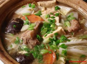 砂锅豆腐的做法