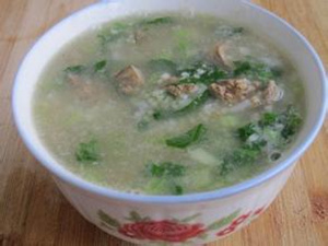 家常鸡肝粥的做法