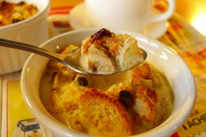 香蕉面包布丁的做法 健康早餐之香蕉面包布丁