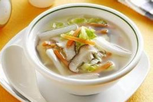 香菇淡菜粥的做法