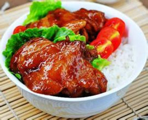 照烧鸡腿饭的做法