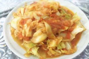 大头菜炒西红柿的做法