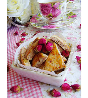 玫瑰司康的做法 英国美食之玫瑰司康