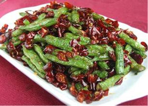 干煸豇豆的做法