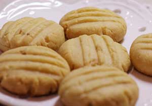 香浓花生酱饼干的做法