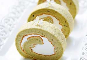 茶香蛋糕卷的做法