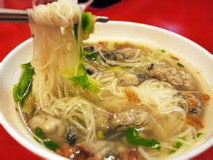 台湾风味小吃之蚵仔面线的做法