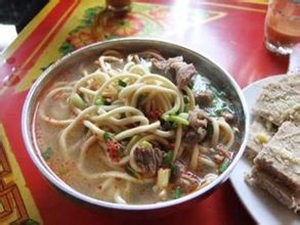 拉萨美食之藏式面条的做法
