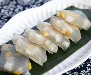 玉米山药马蹄糕