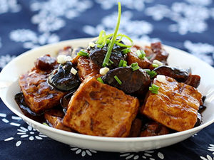 豆腐烧香菇的做法