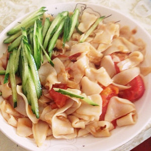 西宁美食之炒面片的做法