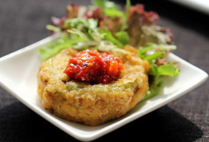 西葫芦香菇盒的做法