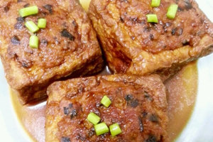 照烧香菇肉盒的做法 日系美食之照烧香菇肉盒